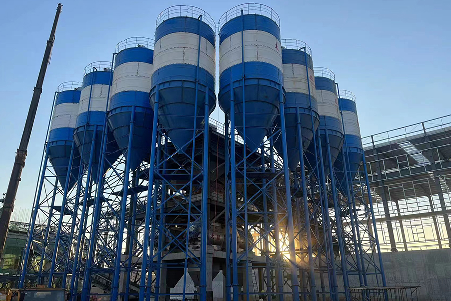 SNC 200T concrete batching station auxiliary equipment cement silo for sale - Henan Hengyuan