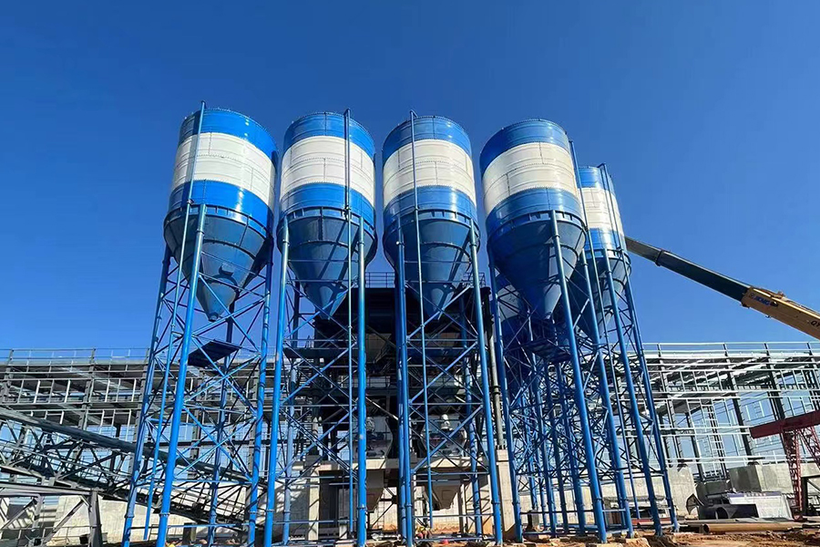 SNC 150T concrete batching station auxiliary equipment cement silo for sale - Henan Hengyuan