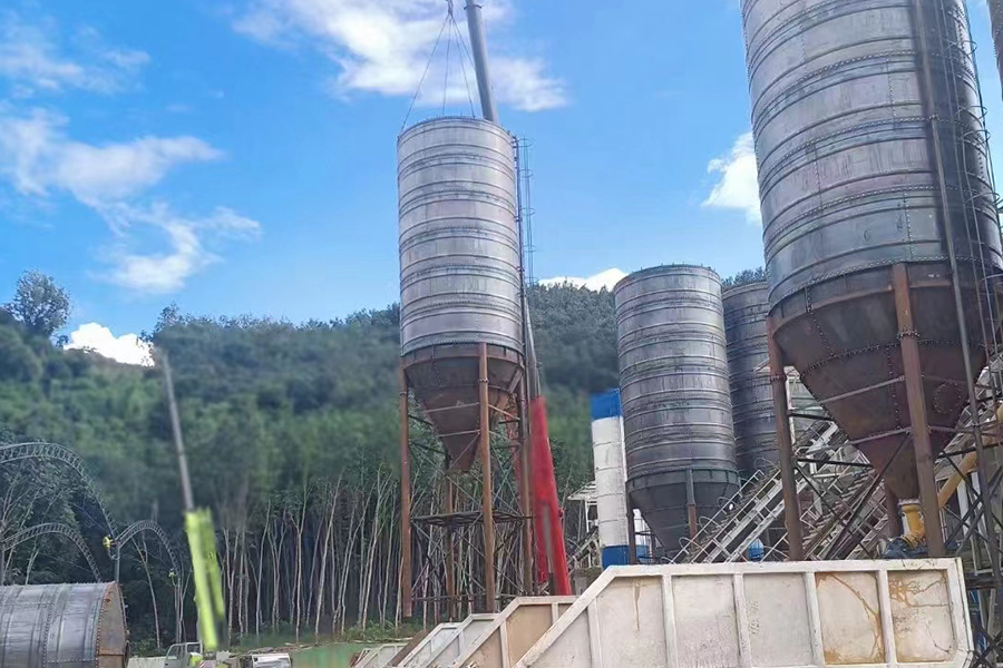 SNC 80T concrete batching station auxiliary equipment cement silo for sale - Henan Hengyuan