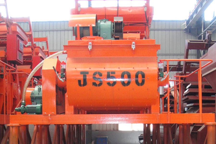 JS500 Twin Shaft Concrete Mixer for Sale - Henan Hengyuan