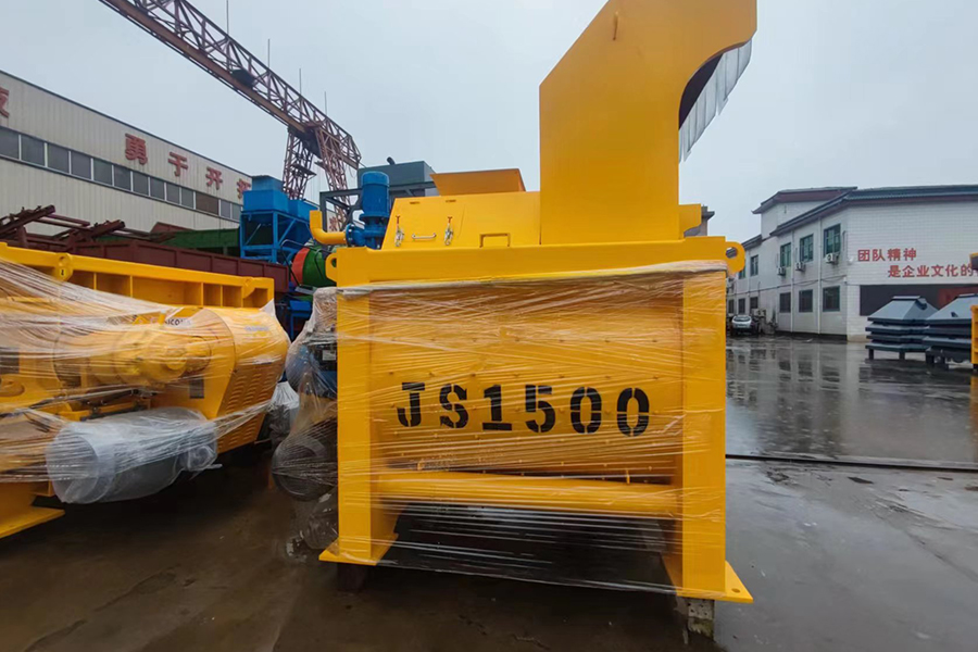 JS1500 Twin Shaft Concrete Mixer for Sale - Henan Hengyuan