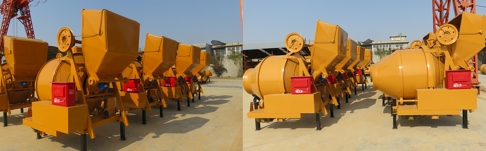 Concrete drum mixer for sale - Henan Hengyuan