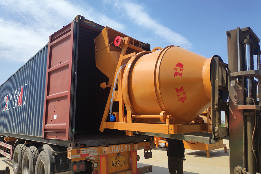 Concrete drum mixer delivery-Henan Hengyuan