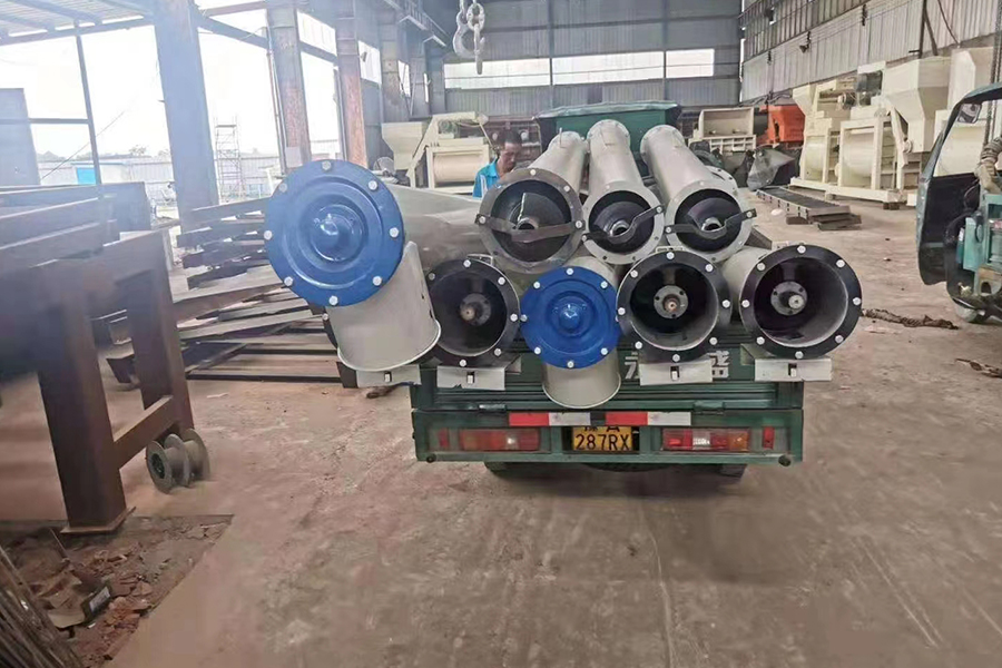 Concrete screw conveyor delivery-Henan Hengyuan