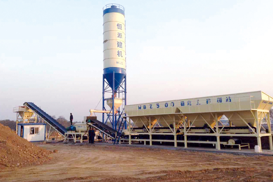 500 m³ per hour fixed stabilized soil mixing plant for sale - Henan Hengyuan