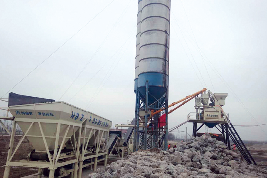 300 m³ per hour fixed stabilized soil mixing plant for sale - Henan Hengyuan