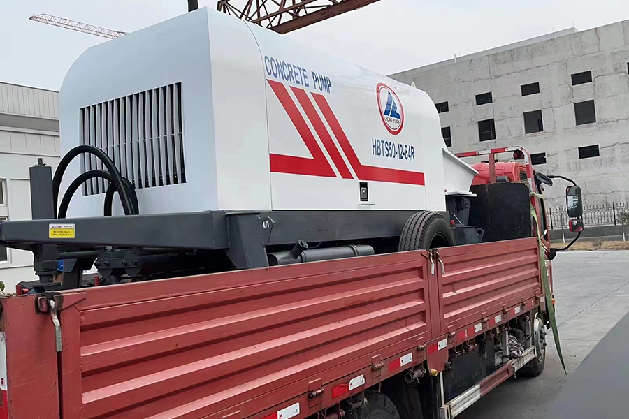 Diesel powered concrete pump delivery-Henan Hengyuan