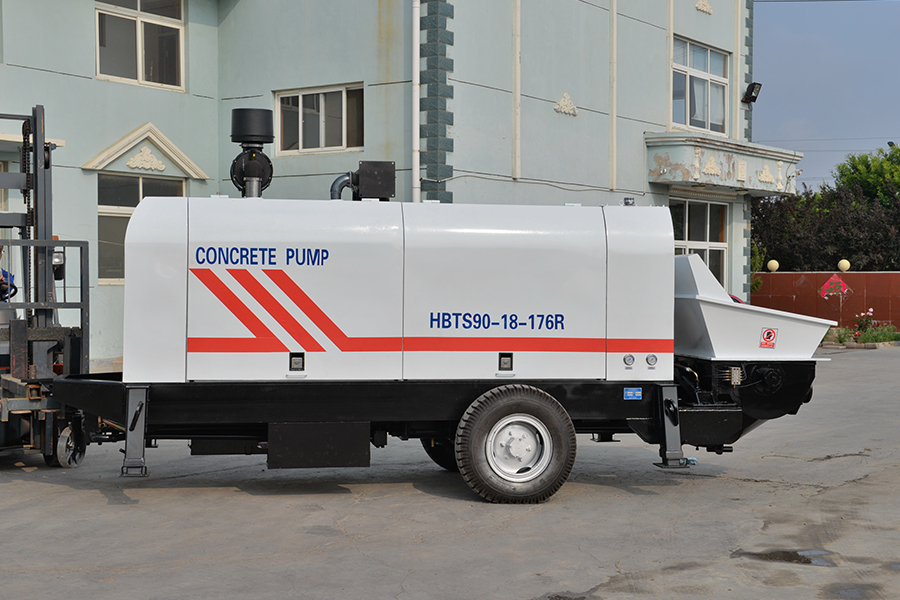 90m³ per hour diesel powered concrete pump for sale - Henan Hengyuan