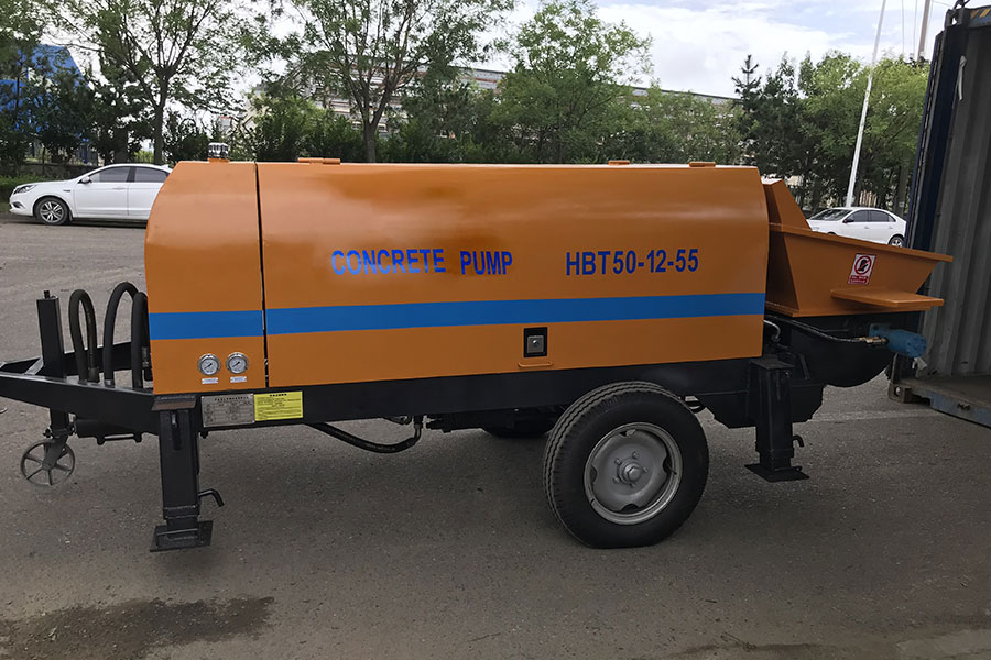 50m³ per hour motor driven concrete pump for sale - Henan Hengyuan