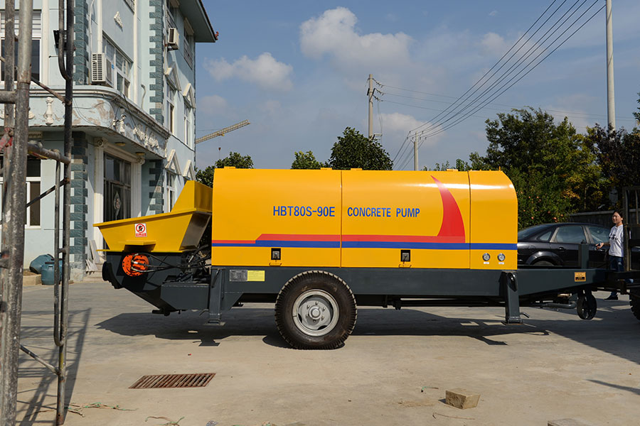 80m³ per hour motor driven concrete pump for sale - Henan Hengyuan