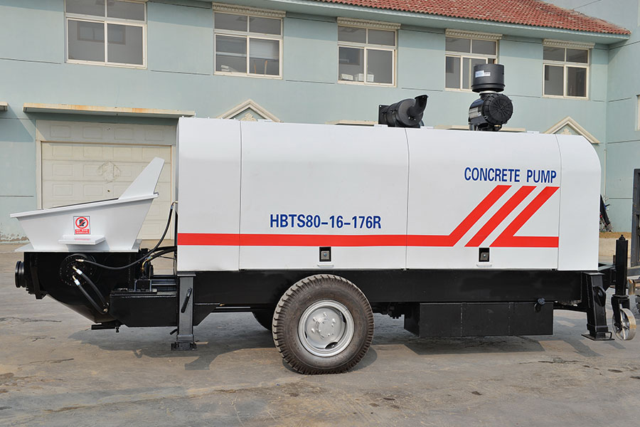 80m³ per hour diesel powered concrete pump for sale - Henan Hengyuan