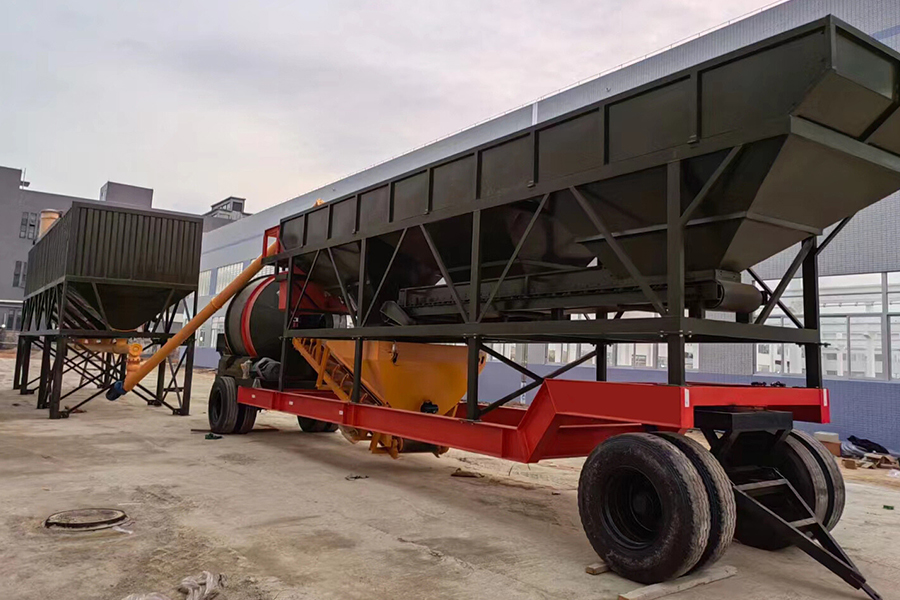 Drum mobile concrete batching plant equipment for sale-Henan Hengyuan