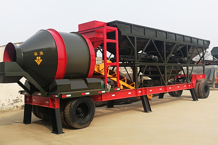 Drum mobile concrete batching plant equipment for sale-Henan Hengyuan