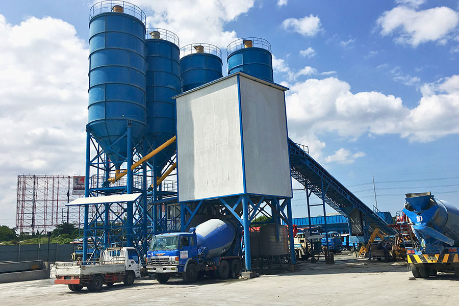 Stationary concrete batching plant for sale-Henan Hengyuan