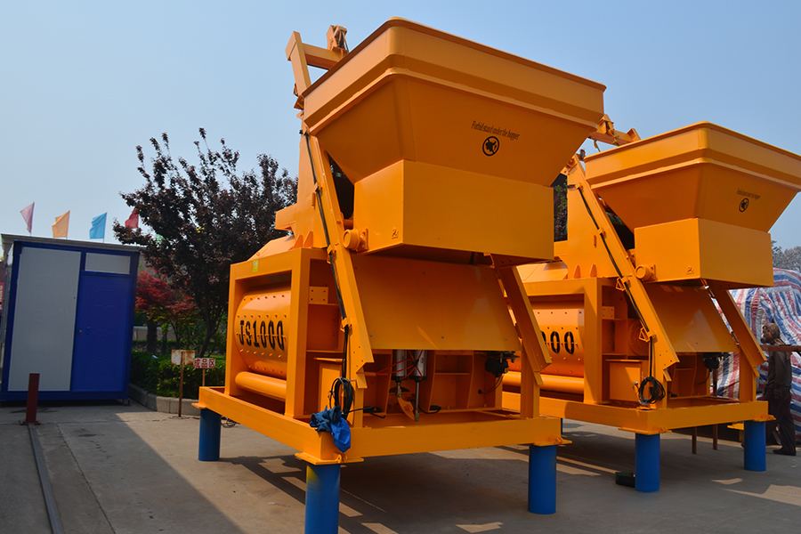 Hopper concrete batching plant twin shaft concrete mixer for sale - Henan Hengyuan