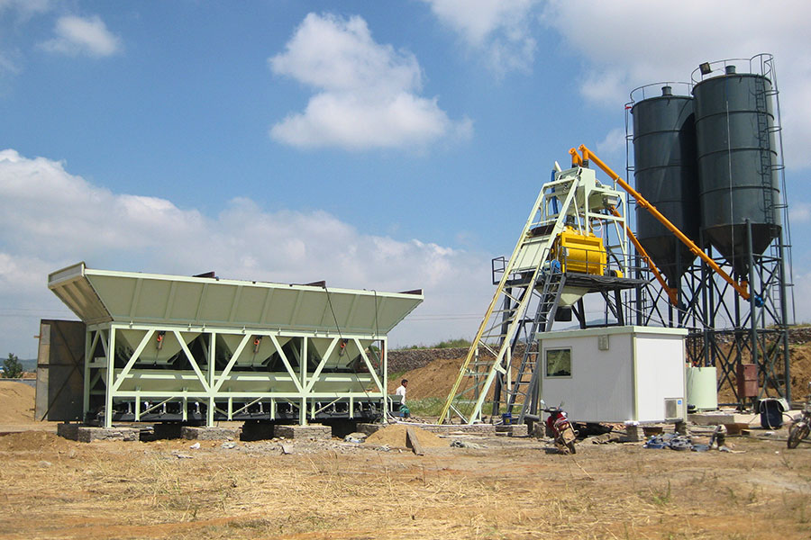 Stationary hopper concrete batching plant for sale - Henan Hengyuan