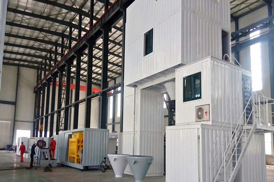 90 m³ per hour containerized concrete batching plant for sale - Henan Hengyuan