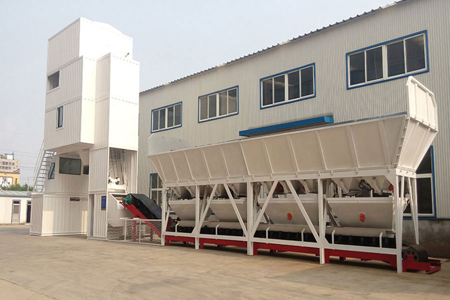 Containerized concrete batching plant for sale-Henan Hengyuan