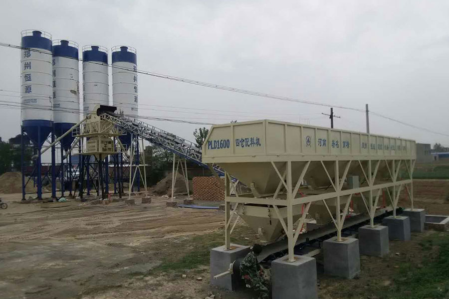 60 m³ per hour belt conveyor concrete batching plant for sale - Henan Hengyuan