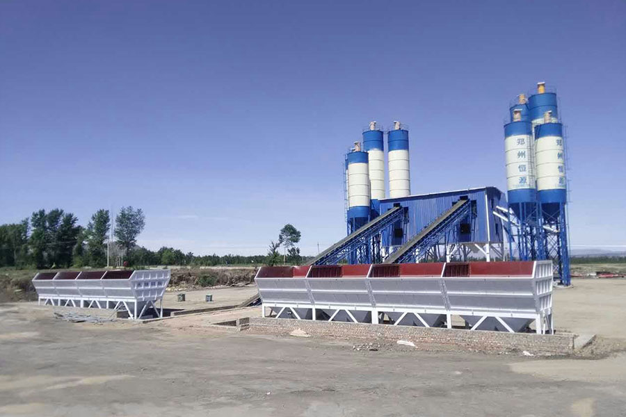 120 m³ per hour belt conveyor concrete batching plant for sale - Henan Hengyuan