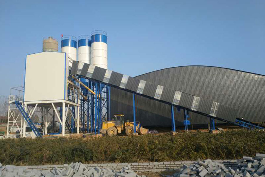 180 m³ per hour belt conveyor concrete batching plant for sale - Henan Hengyuan