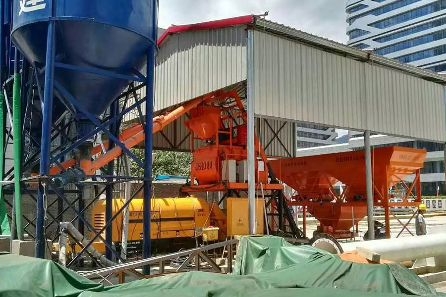 Concrete batching plant equipment that can produce various concretes-Henan Hengyuan