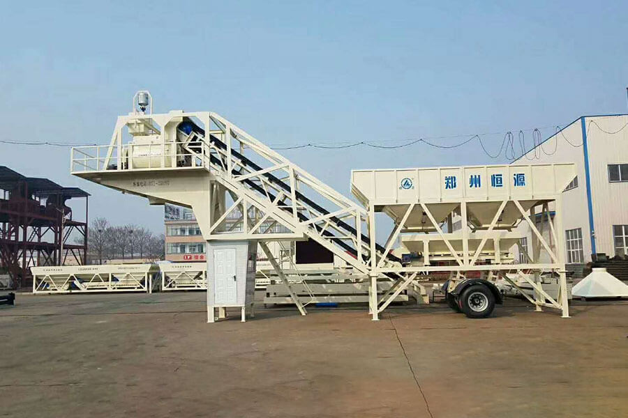 Mobile concrete batching plant manufacturer, various concrete batching plants for sale - Henan Hengyuan