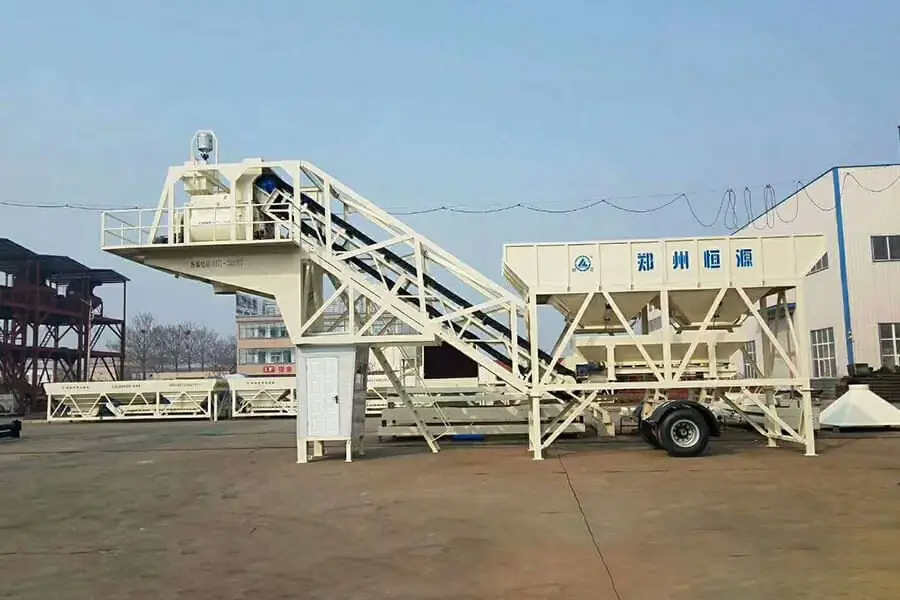 Mobile concrete batching plant manufacturer, various concrete batching plants for sale - Henan Hengyuan Mobile concrete batching plant manufacturer, various concrete batching plants for sale - Henan Hengyuan