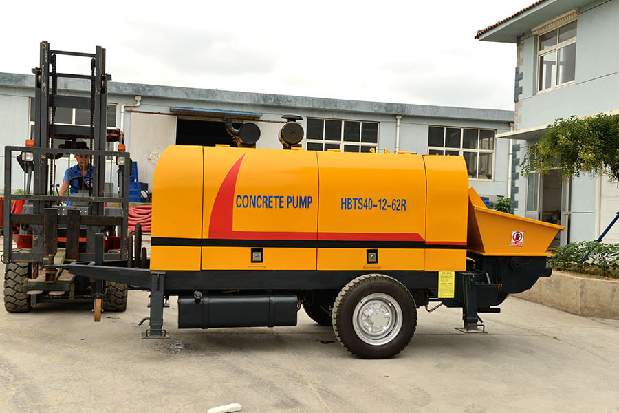 Diesel engine powered concrete pump professional manufacturer, various capacity concrete pumps for sale-Henan Hengyuan