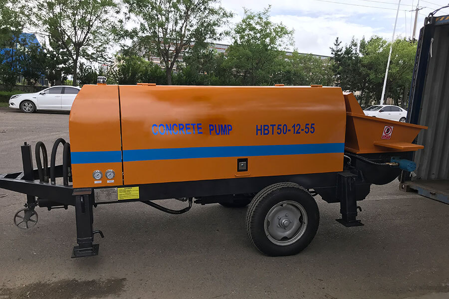 HBT50 Electric Concrete Pump, concrete pumps of different capacities for sale-Henan Hengyuan