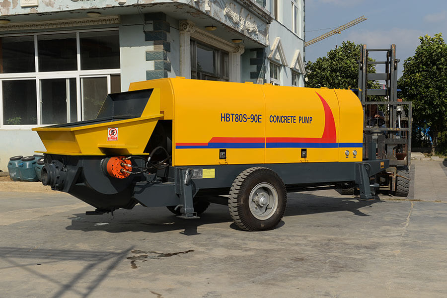 HBT80 Electric Concrete Pump, concrete pumps of different capacities for sale-Henan Hengyuan