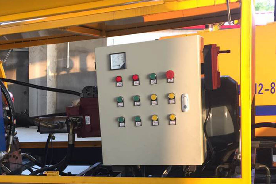 Concrete pump control system, concrete pump related accessories - Henan Hengyuan