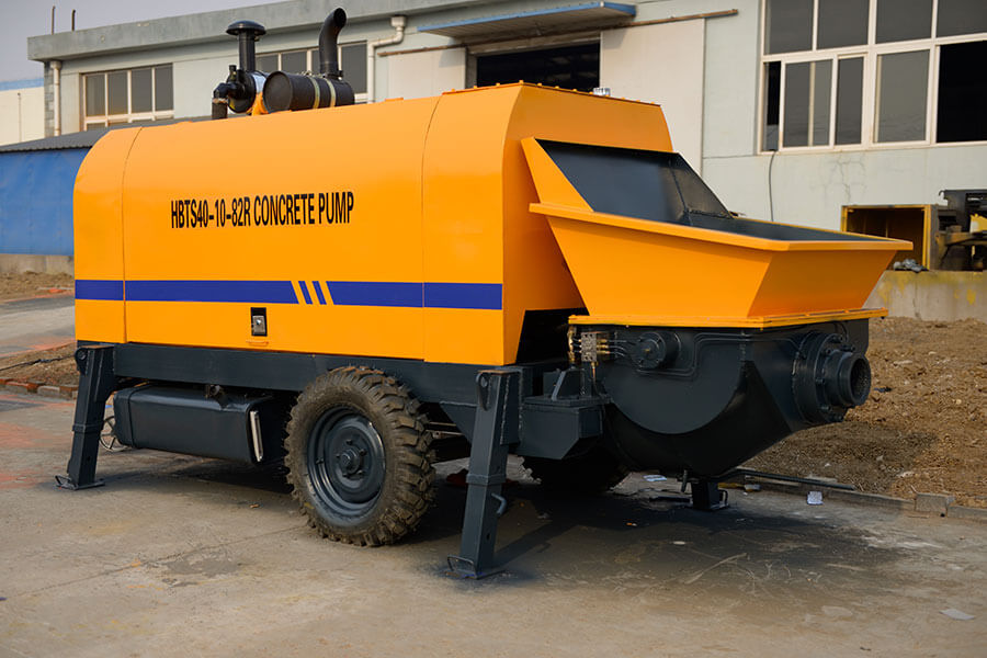 HBTS40 Diesel Engine Concrete Pump-Henan Hengyuan