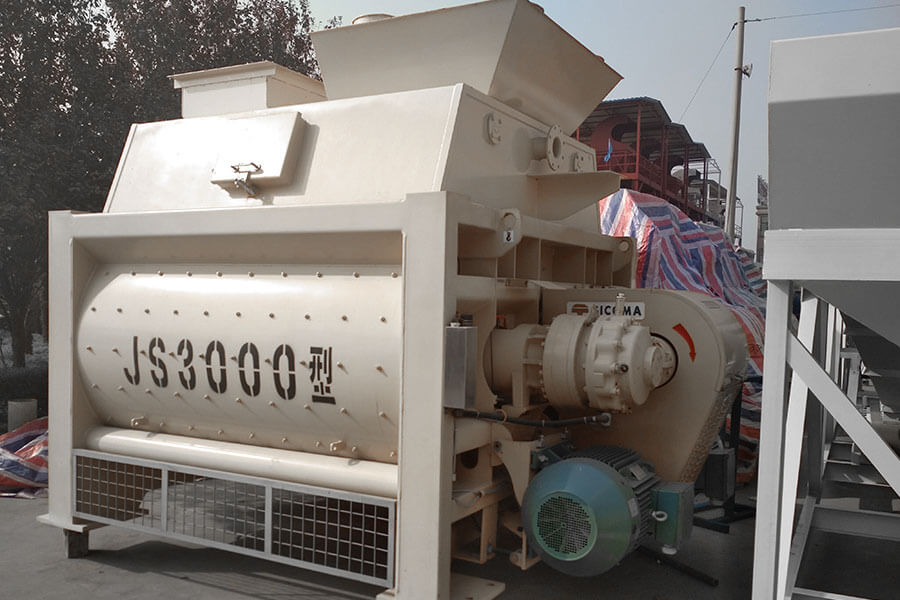 JS3000 twin shaft concrete mixer-Henan Hengyuan