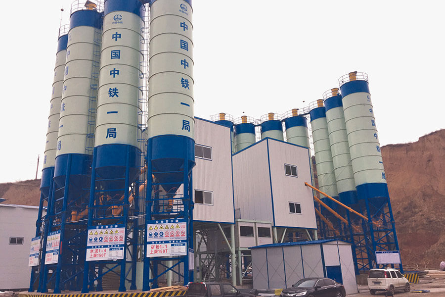 Stationary concrete batching plant, concrete mixing plant equipment manufacturer - Henan Hengyuan