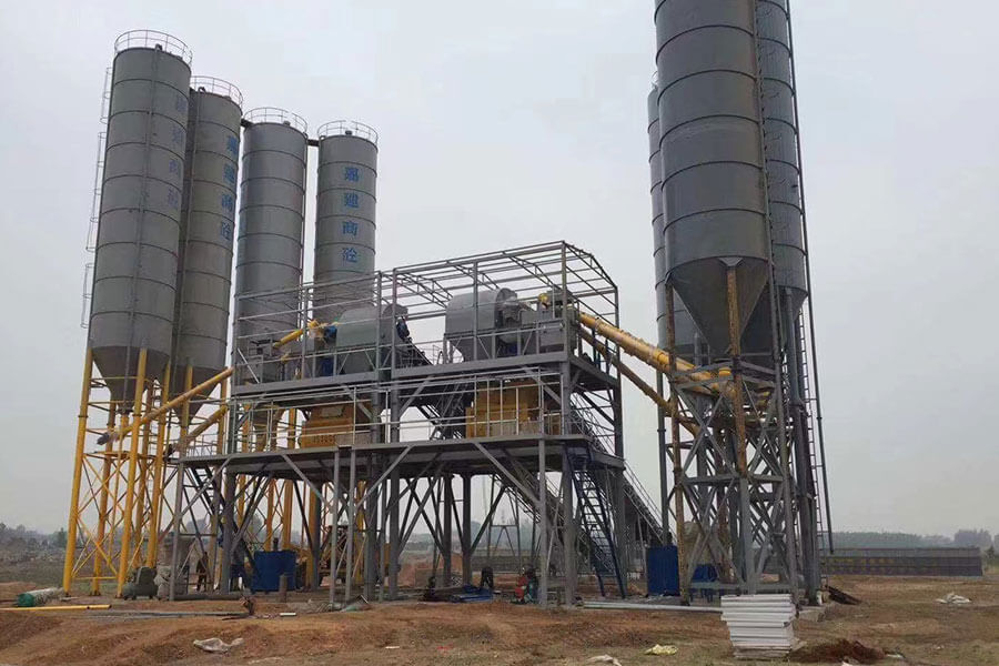 HZS240 concrete batching plant-Henan Hengyuan