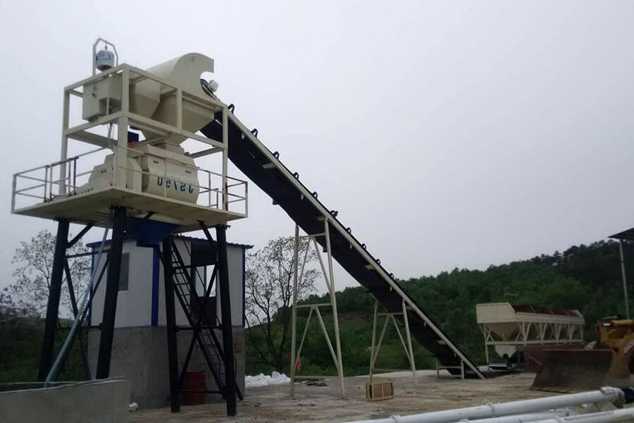 Dry concrete batching plant, concrete mixing plant equipment manufacturer - Henan Hengyuan