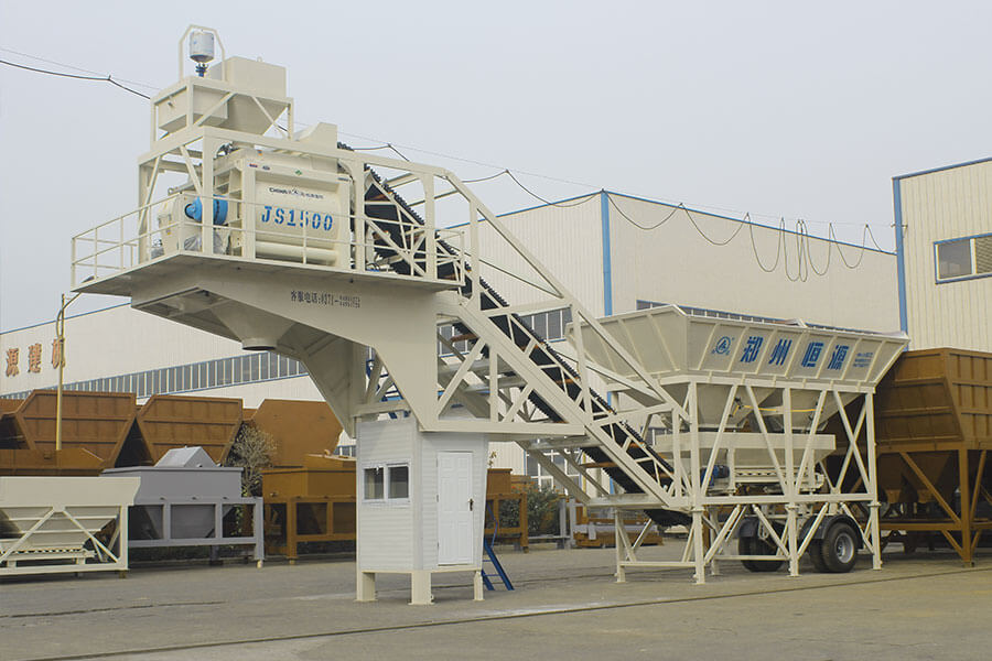 YHZS-3.8 Twin shaft Mobile Batching Plant-Henan Hengyuan