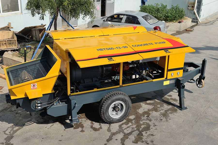 Electric concrete pump, concrete pumps of different capacities for sale-Henan Hengyuan