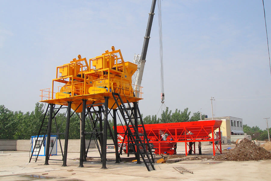 Mixing system of concrete batching plant, concrete mixer for sale - Henan Hengyuan