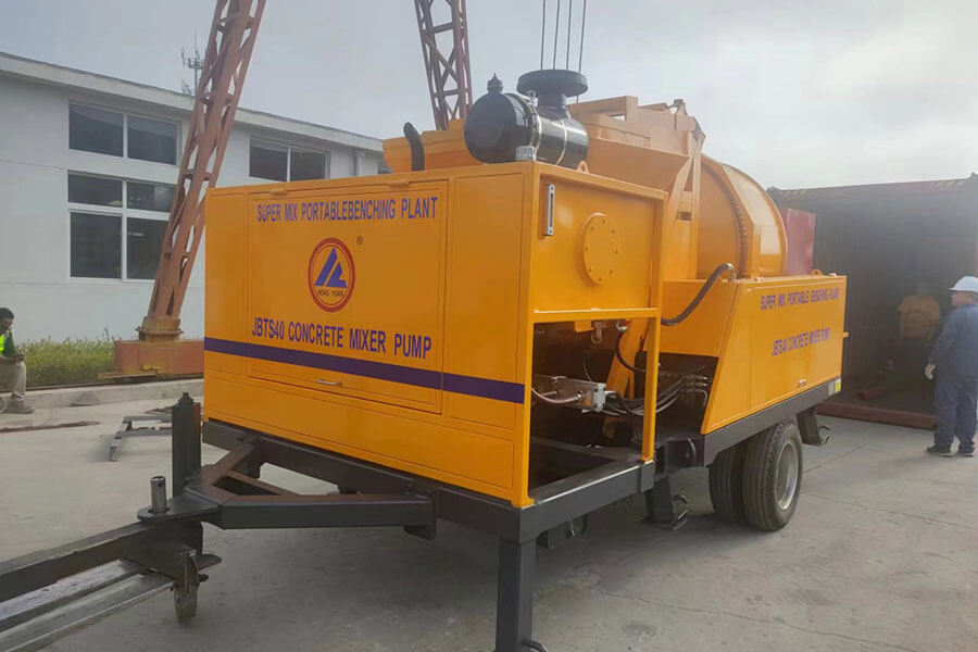 Thailand concrete mixing pump-Henan Hengyuan