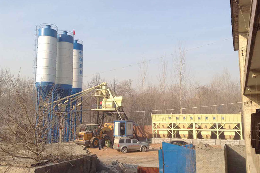 Application field of auxiliary equipment of concrete batching plant, concrete batching station for sale-Henan Hengyuan