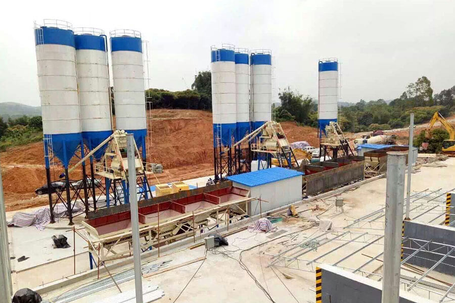 Application field of auxiliary equipment of concrete batching plant, concrete batching station for sale-Henan Hengyuan