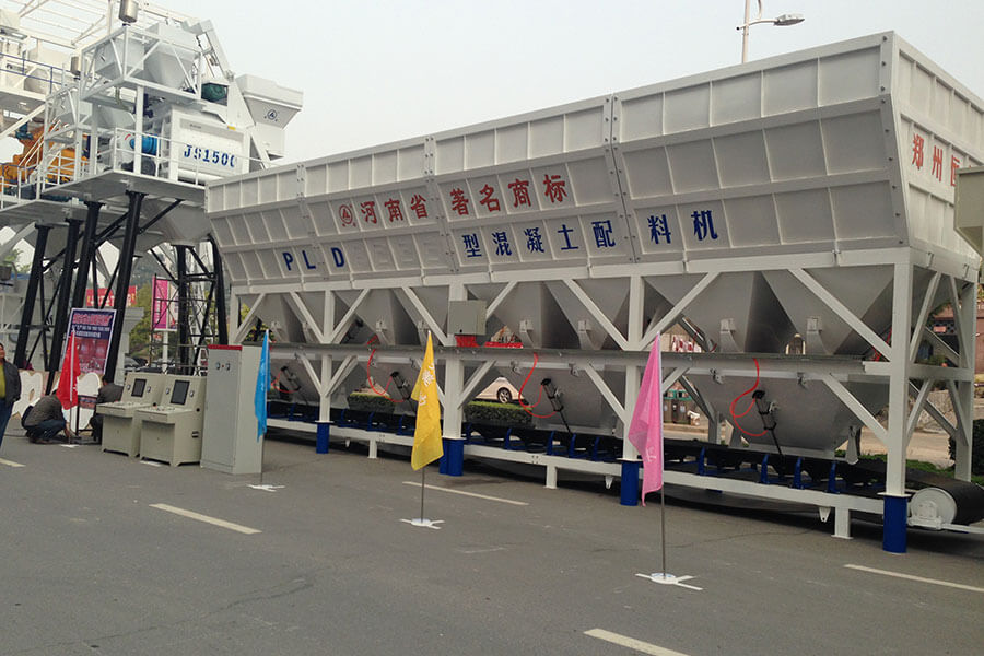 PLD4800 concrete aggregate batching machine-Henan Hengyuan