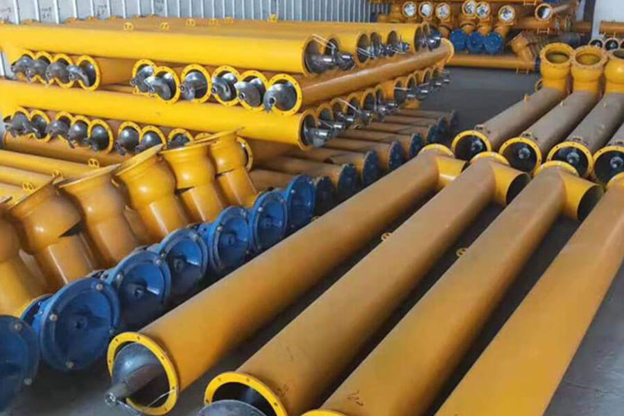 Auxiliary equipment of concrete batching station, screw conveyor for sale-Henan Hengyuan