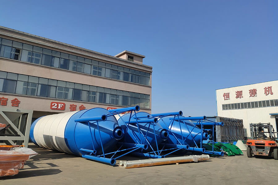 Auxiliary equipment of concrete batching plant, construction concrete machinery production site-Henan Hengyuan