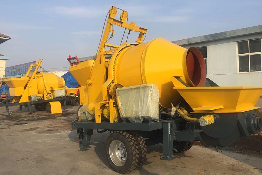 JBS30 Motor Powered Concrete Mixer Pump-Henan Hengyuan