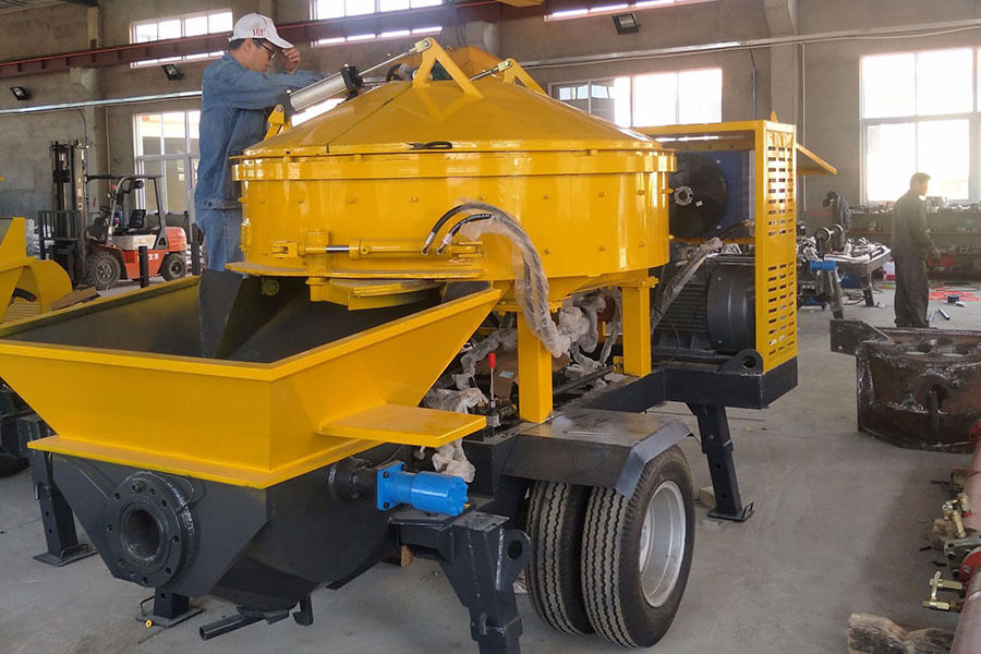 Disc concrete mixer pump-Henan Hengyuan