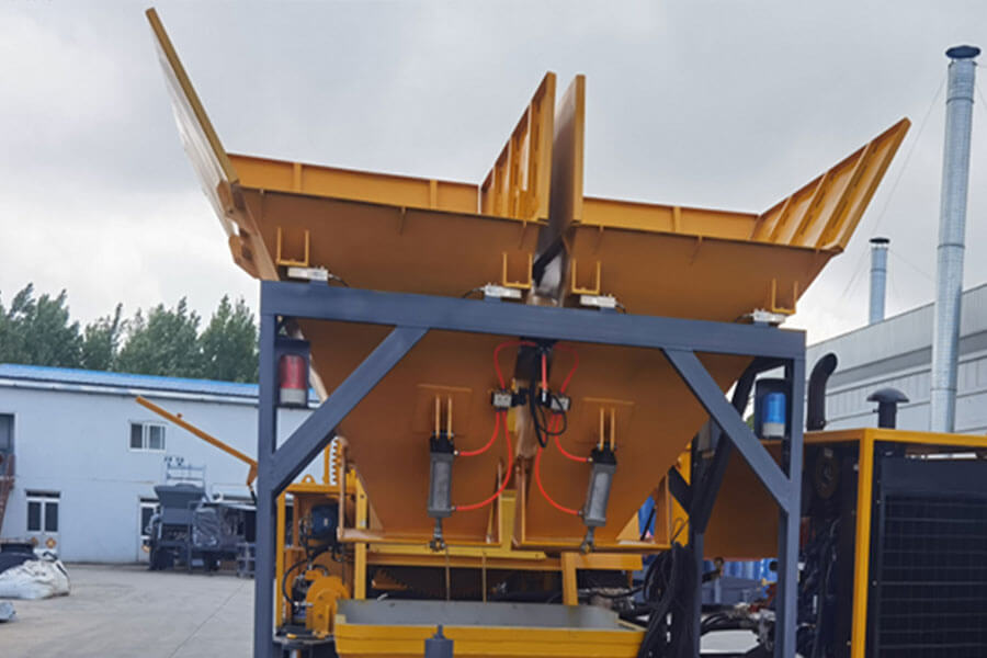 Concrete mixer pump with batching machine-Henan Hengyuan