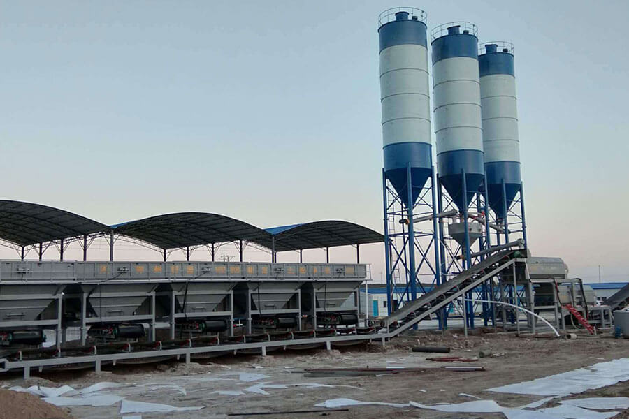 WBZ800 fixed stabilized soil mixing plant with an output of 800 tons per hour - Henan Hengyuan